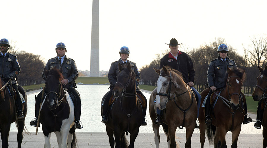 Trump’s new Interior Secretary rides to work in cowboy hat
