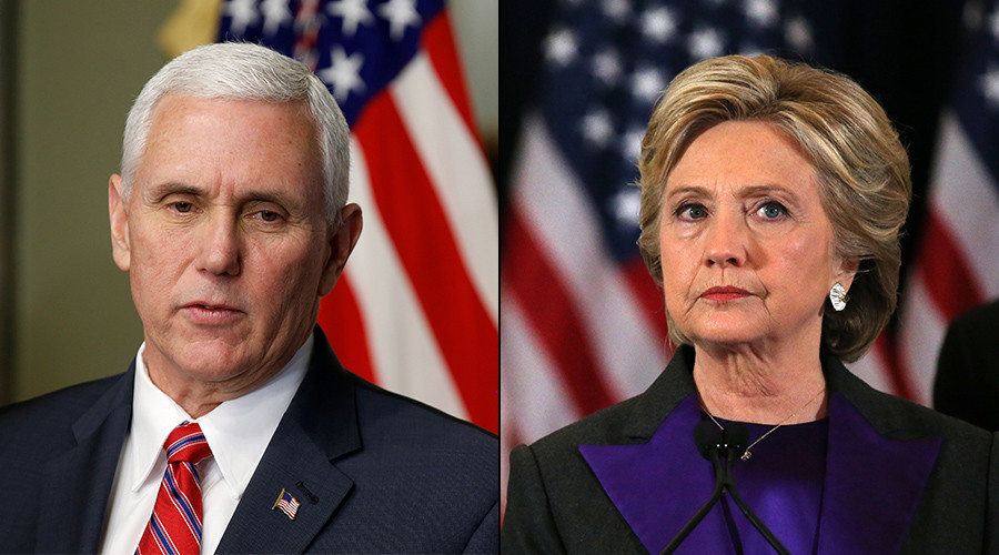Photo of Clinton reading about Pence’s email scandal goes viral