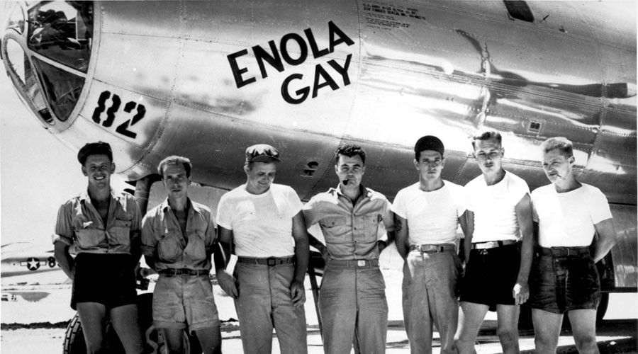 Grandson of pilot who nuked Hiroshima now 2nd in command of US long-range bombers