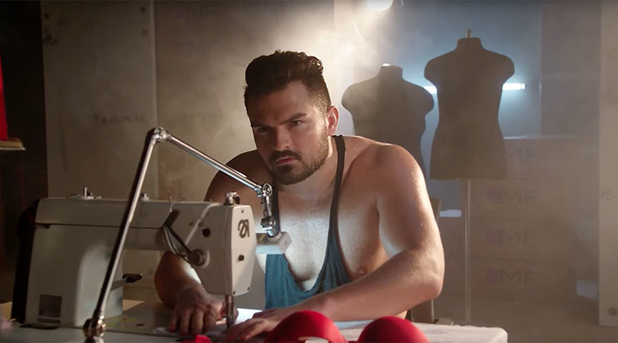 Sweaty hunks make women’s undies in racy ad… & internet loves it (VIDEO)