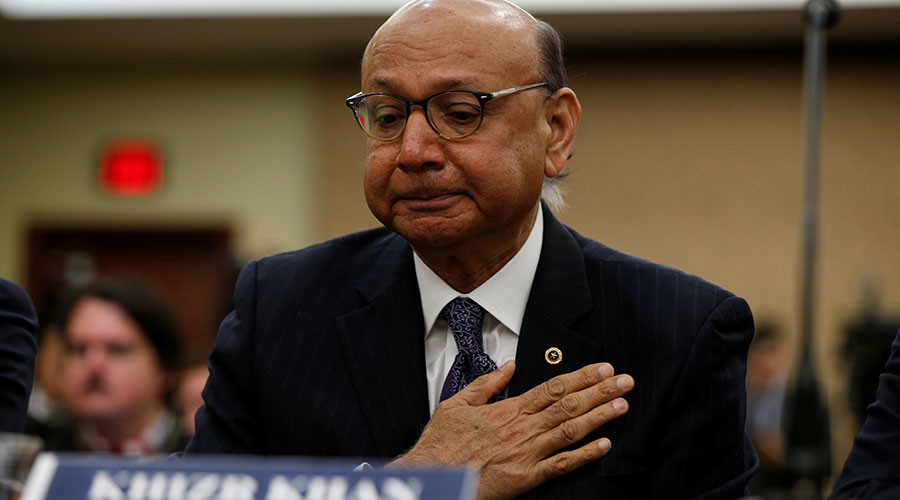 Has Gold Star father Khizr Khan had his ‘travel privileges’ revoked?