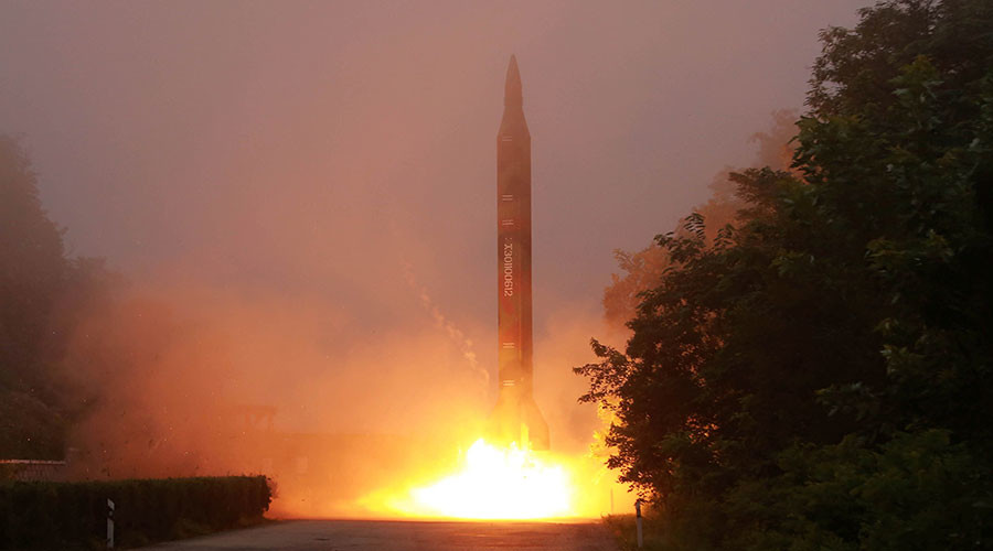 US military bases in Japan ‘targeted in missile launch drill’ – N Korean state media