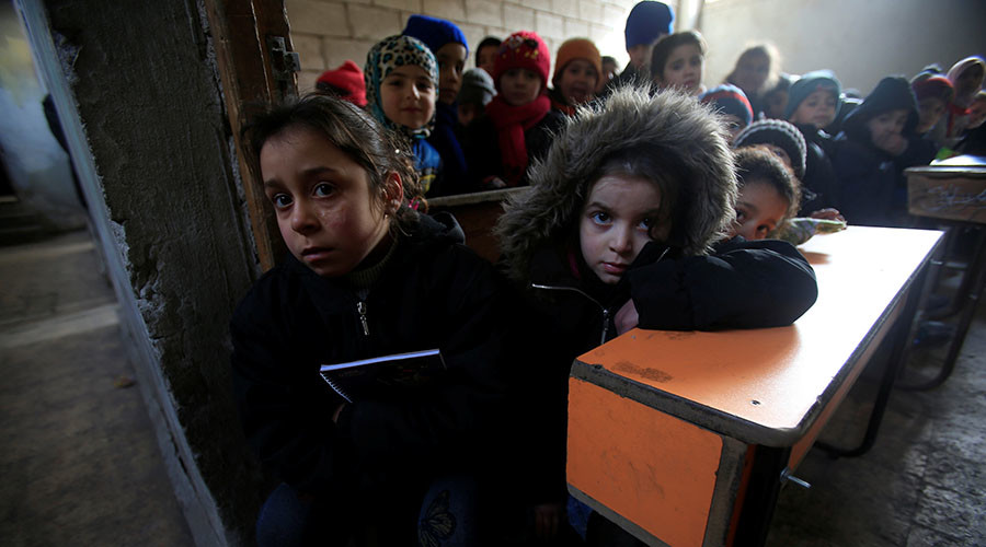 3mn Syrian children know nothing but war & are mentally scarred for life – report