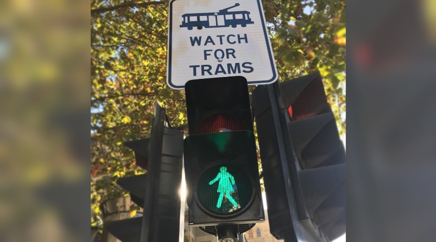 Walk this way: Female traffic lights receive mixed signals in Melbourne (PHOTOS)