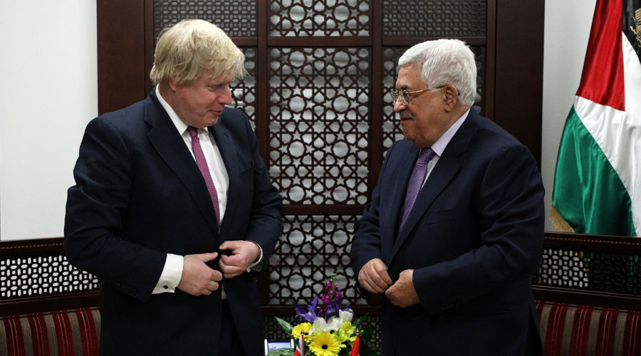 Boris Johnson in Israel: ‘Alternative to 2-state solution is apartheid’