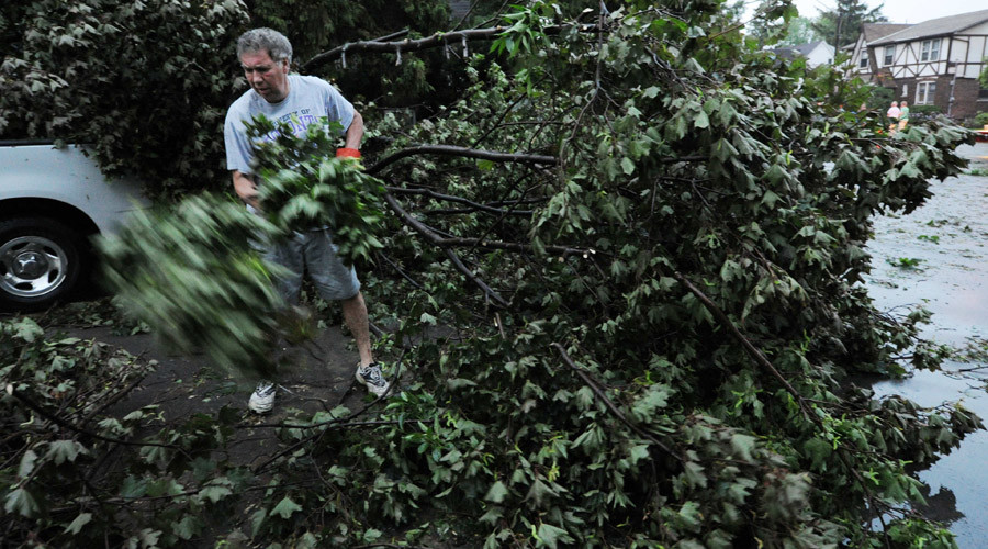 High winds in Michigan knock out power to 1mn customers