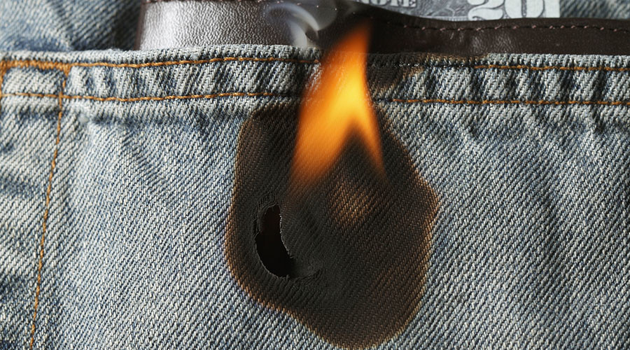 Defense attorney’s pants catch fire during arson trial