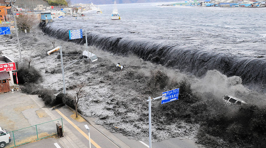 Fukushima 6yrs on: Devastating power of Japanese tsunami caught on camera (VIDEOS)