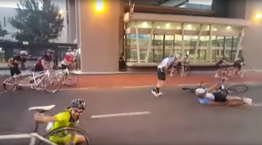 Blowin’ in the wind: Bike race canceled over heavy gusts (VIDEOS)