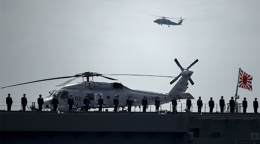 Japan sending largest warship for biggest show of force since WWII in S. China Sea – report