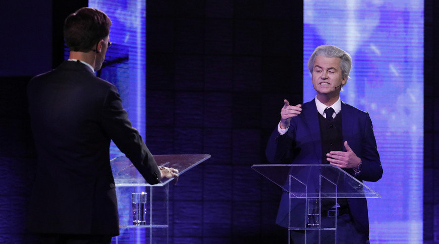 ‘You’re Erdogan’s hostage, close borders,’ far-right populist Wilders tells Dutch PM