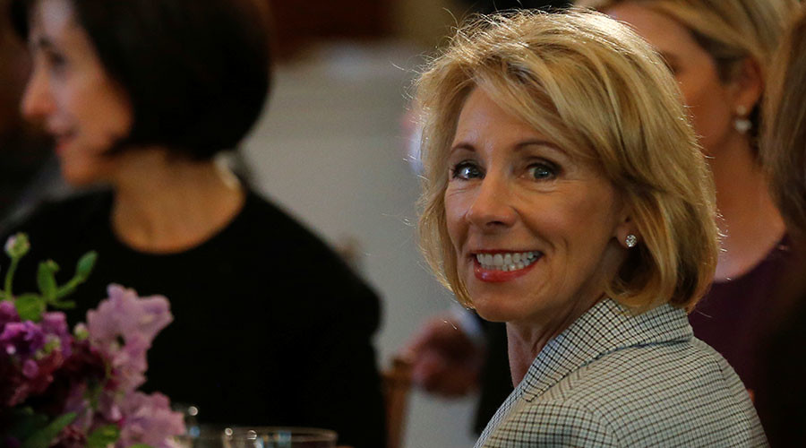 Education Secretary DeVos weakens school accountability law