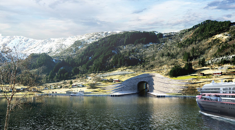 Norway considering building world's first ship tunnel