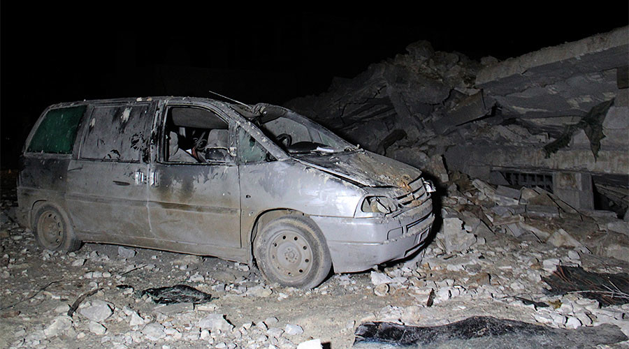 US admits strike on ‘Al-Qaeda meeting’ in Syria amid reports of deadly mosque attack nearby