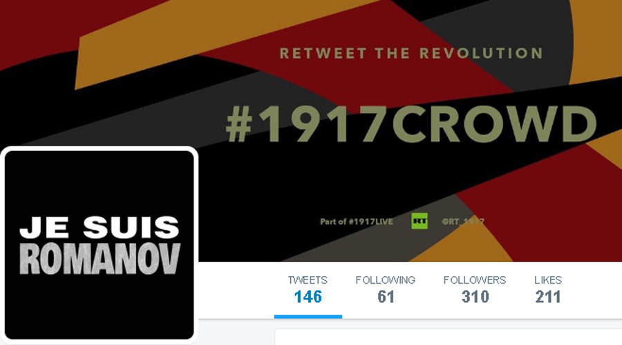 #NoMoreTsars vs #JeSuisRomanov: Russian Empire ‘reacts’ to monarchy’s fall on Twitter