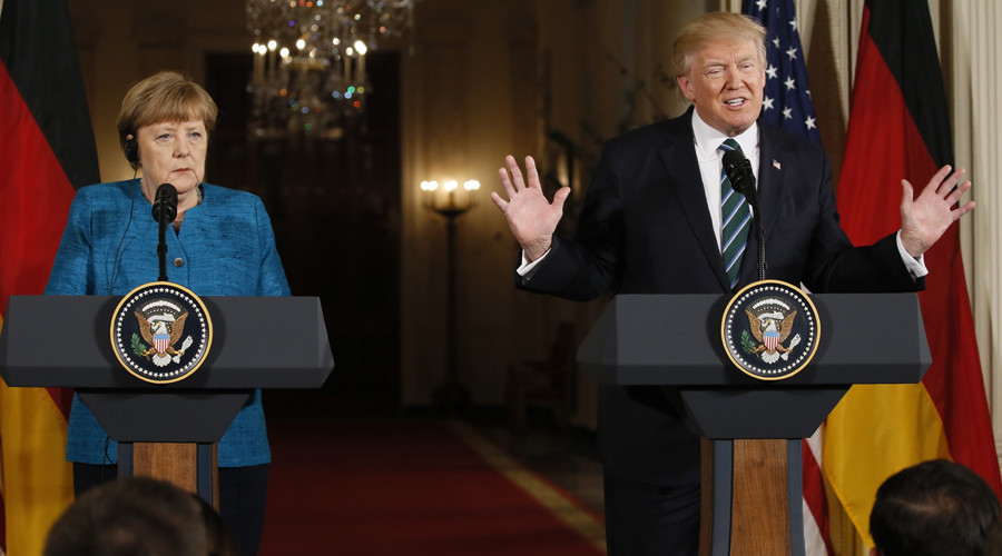 ‘Immigration is a privilege, not a right,’ Trump tells Merkel in first meeting