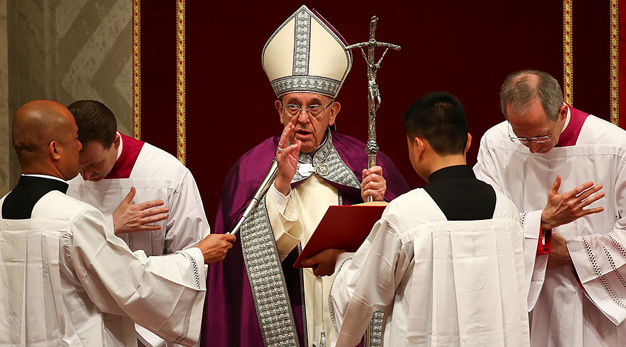 Pope Francis urges priests to use exorcists if they hear confessions indicating demonic activity