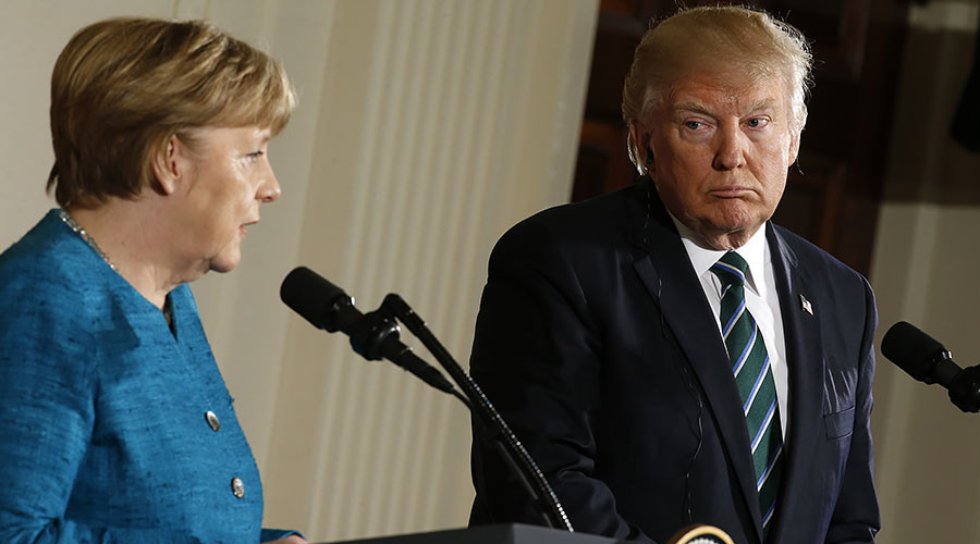 Trump complains of Germany ‘owing vast sums to NATO’, says US owed for defense