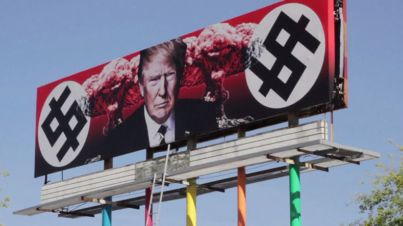 Image result for trump nazi flag