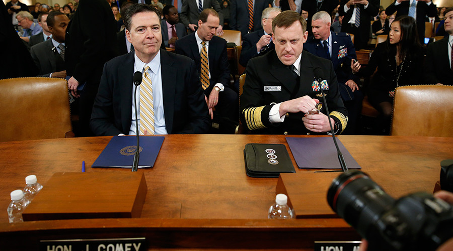 FBI & NSA chiefs testify in Congress on Trump, Russia, wiretapping