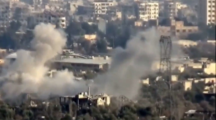 Heavy fighting in east Damascus as Syrian army fends off Nusra-led offensive (VIDEO)
