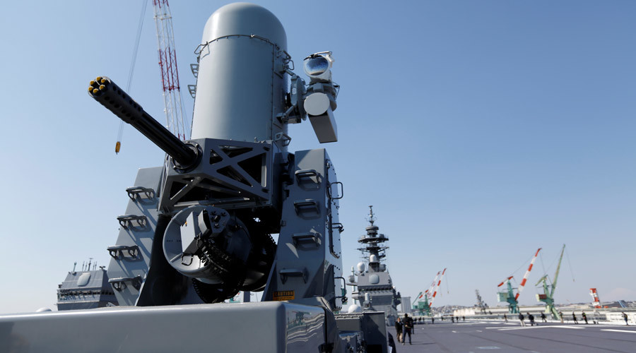 Japan commissions new $1bn Izumo-class helicopter carrier amid tensions with China