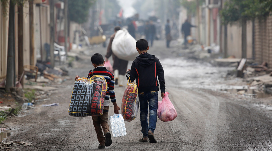 West Mosul displacement surges 22% amid ongoing coalition offensive – UN