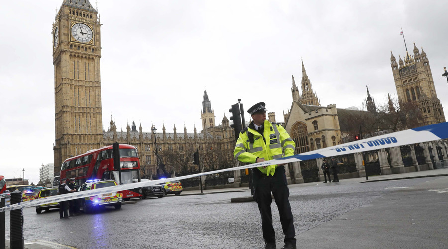 Two people shot outside British parliament, reports (WATCH LIVE)
