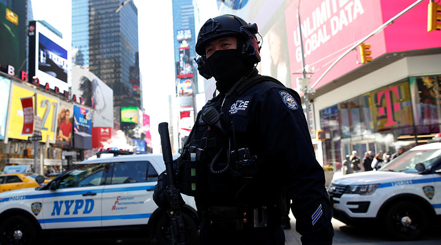 New York police tighten security at British-linked sites following London attack