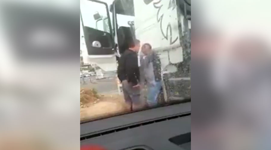 Israeli officer filmed assaulting Palestinian driver, police open probe (VIDEO)