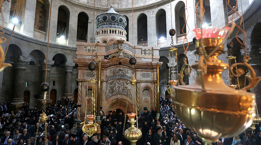 Jesus’ tomb reopened in Jerusalem amid fears of ‘catastrophic’ collapse (PHOTOS)