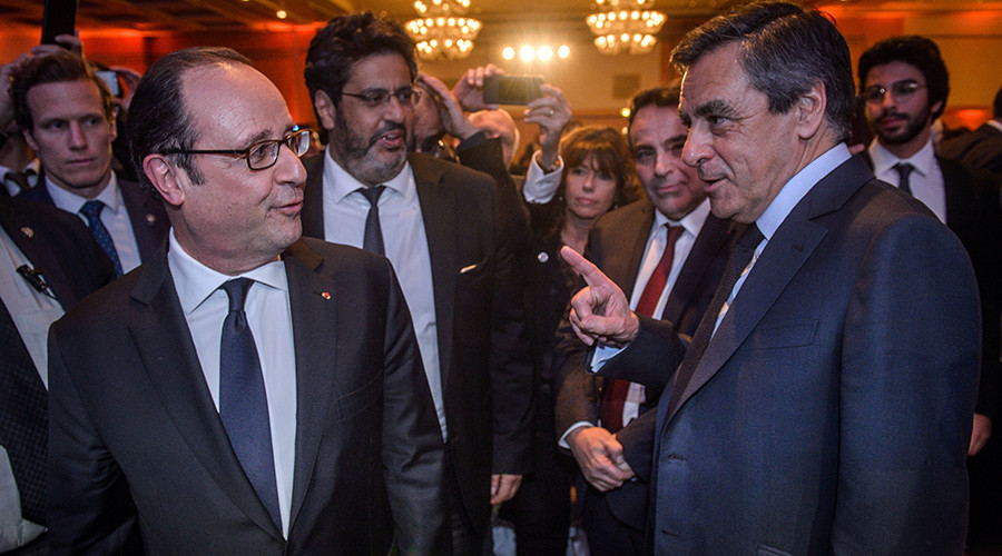 French elections: Hollande rejects claim he orchestrated media leaks to derail Fillon’s campaign