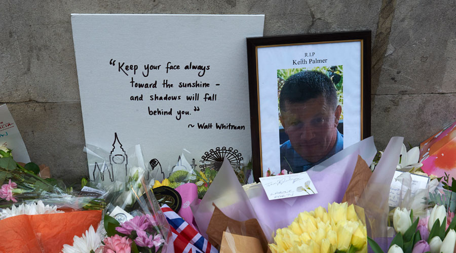 London football club in touching tribute to officer killed in Westminster attack