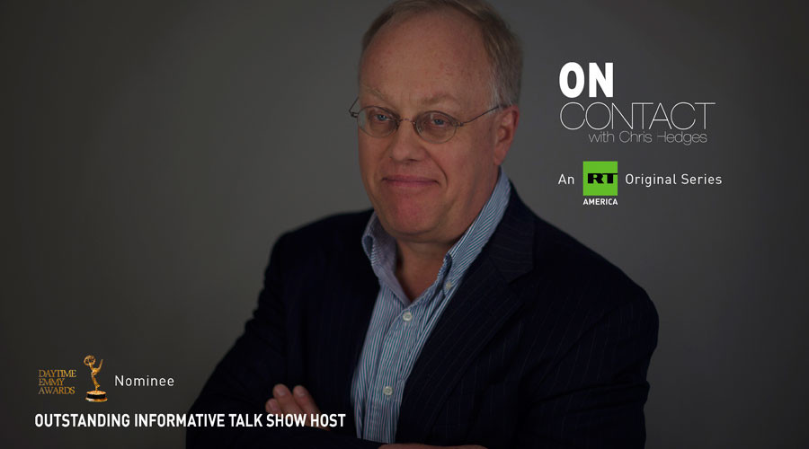 RT America’s Chris Hedges nominated for Daytime Emmy