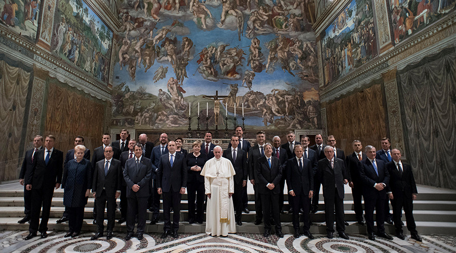Pope Francis: EU ‘risks dying if it loses direction’