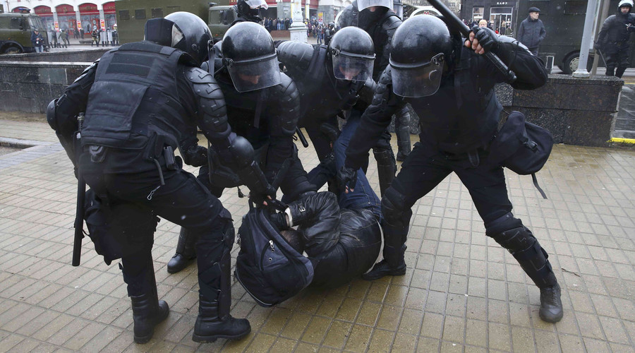 Several dozen arrested at unauthorized opposition protest in Minsk (PHOTOS, VIDEOS)