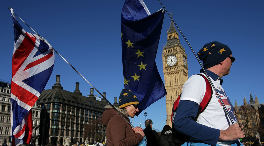 Thousands march in London in anti-Brexit protest (PHOTOS, VIDEO)