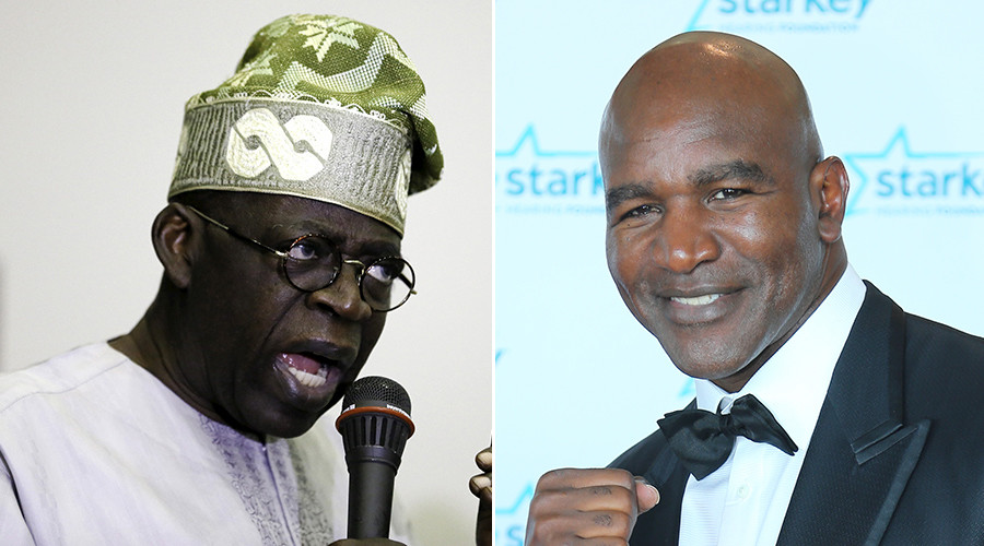Ex-world heavyweight champ Holyfield to fight 64yo Nigerian former MP