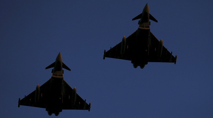 Encircling Russia? RAF Typhoon fighters will deploy to Romania in May