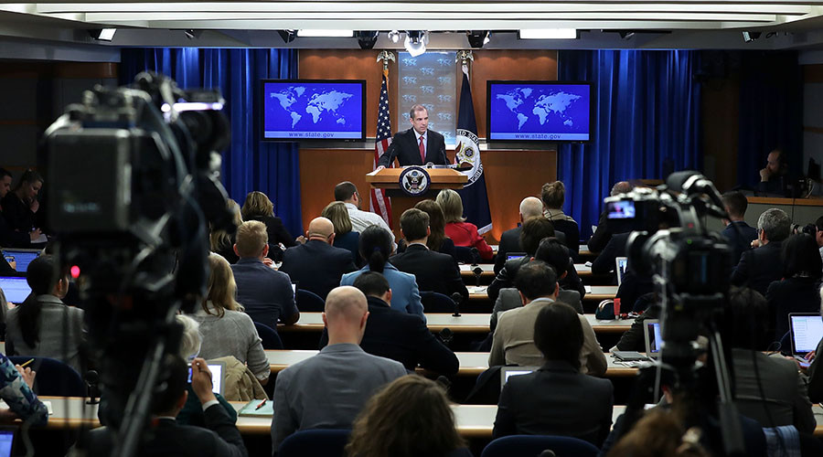 Foggy Bottom blues: State Department suspends press briefings