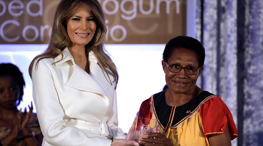’Time for empowering women... is now’: Melania Trump honors international activists