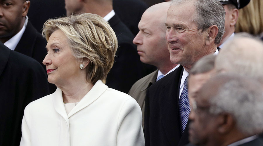 ‘Some weird sh*t’ : George W Bush baffled by Trump’s inauguration speech