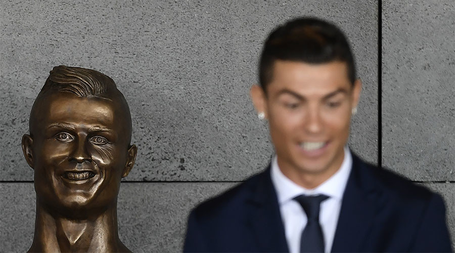 Sculptor behind bizarre Ronaldo bust revealed