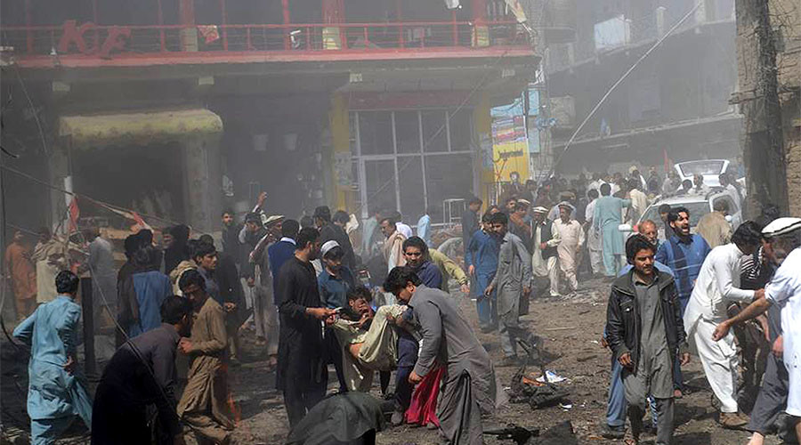 22 killed, up to 70 injured in Pakistan mosque explosion (PHOTOS, VIDEO)