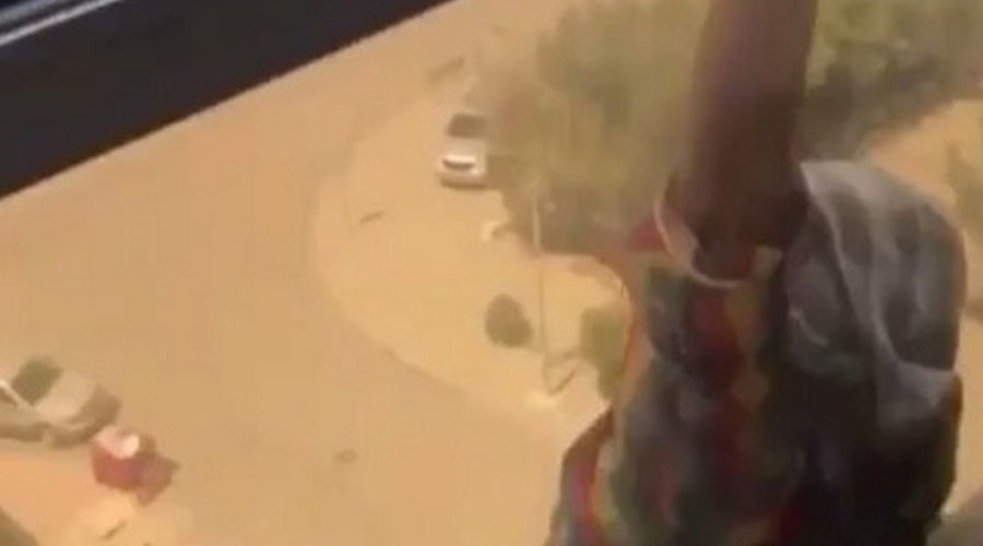 Kuwaiti woman filmed Ethiopian maid's suicide attempt, refusing to help (SHOCK VIDEO)