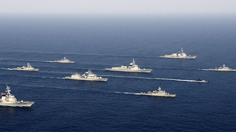 FILE PHOTO: Navy vessels of South Korea and the United States © South Korean Navy