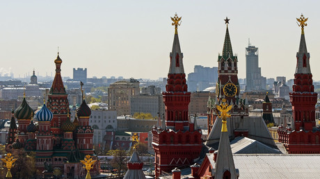 A view from the Hotel Moskva on the Kremlin.  ©  Alexander Vilf