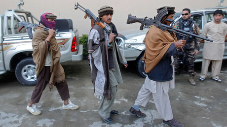 Taliban members join a peace reconciliation program in Jalalabad province © Parwiz 
