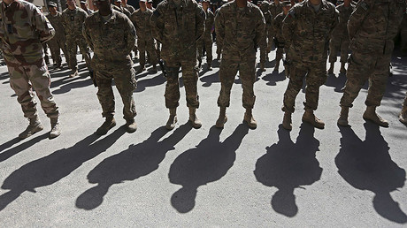 FILE PHOTO: U.S. troops, Kabul © Omar Sobhani