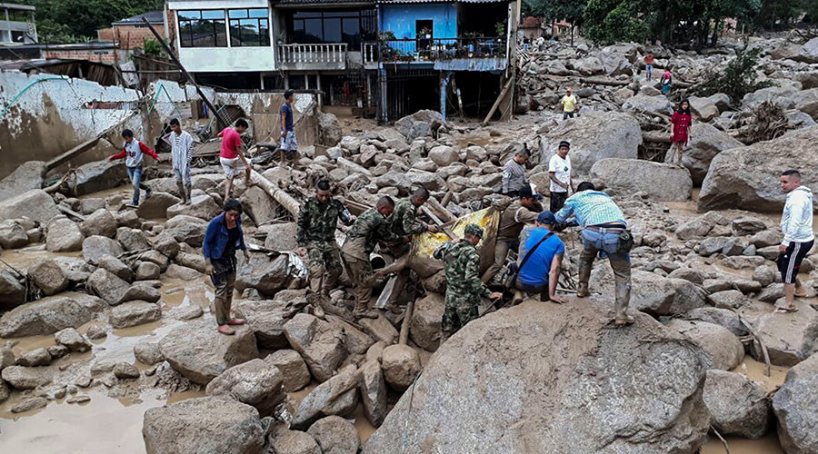 234 killed, 400+ injured or missing in Colombia mudslide – Red Cross (PHOTOS, VIDEOS)